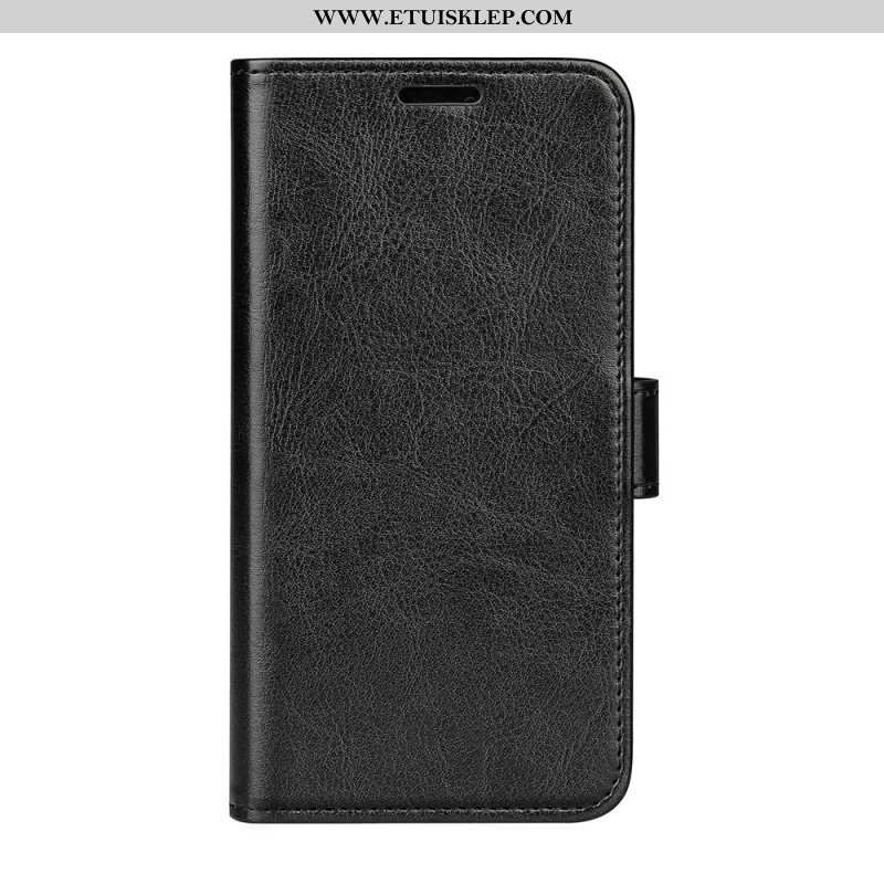 Etui Folio do Realme C35 Miękki Silikon W Stylu Retro
